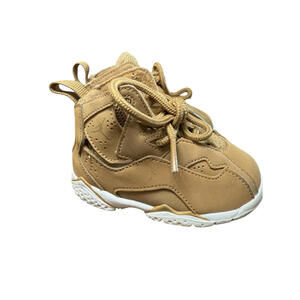 Jordan 6 Rings Shoes Baby Size 5C Brown Leather Athletic Air Jordan 343797-725